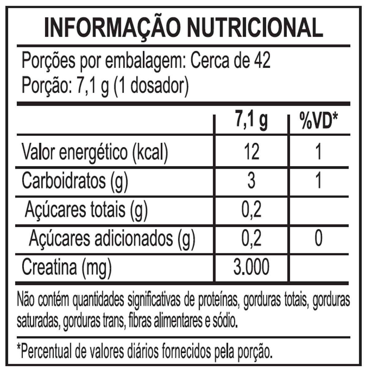 Creatina Carbo Fuel Integralmédica Sabor Limão 300g Creatina Carbo