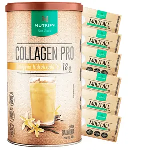 Collagen Pro Bodybalance Nutrify Baunilha 450g Ganhe Brinde