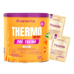 Thermo Energy Sanavita Sabor Laranja 300g Ganhe Brinde