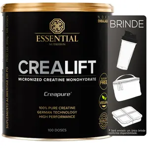 Crealift Creapure Essential Nutrition 300g Ganhe Presente
