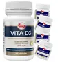 Vitamina D3 2000UI Vitafor 60 Cápsulas Ganhe Brinde