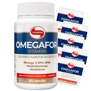 Omegafor Vitamins Vitafor 60 Cápsulas Ganhe Brinde