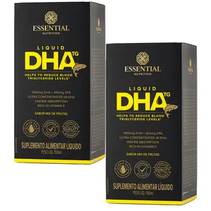 Kit 2 Liquid Dha Tg Essential Nutrition 150mL