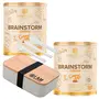 2 Brainstorm Coffee Caramel Latte Essential 274g Ganhe Presente