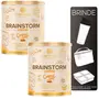 2 Brainstorm Coffee Caramel Latte Essential 274g Ganhe Presente
