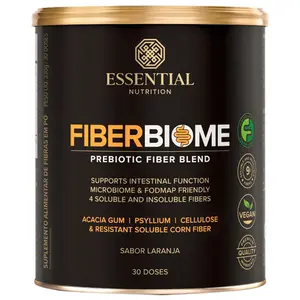 Fiber Biome Essential Nutrition 330g Sabor Laranja