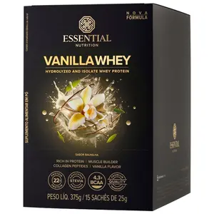 Vanilla Whey Essential Nutrition 15 Sachês de 25g