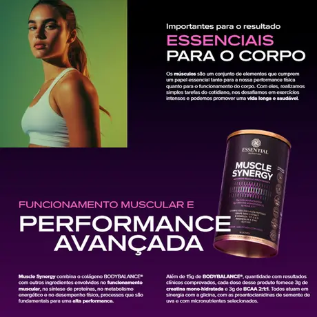 Muscle Synergy Essential Nutrition 427,5g Jabuticaba com Limão