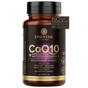 Coq10 + Ômega 3 TG Essential Nutrition 120 Cápsulas