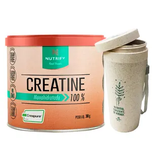 Creatine Creapure Nutrify 300g Ganhe Brinde