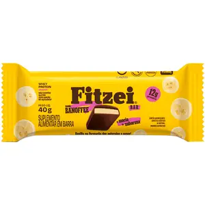 Barra de Proteína Fitzei Vitafor Sabor Banoffee 40g