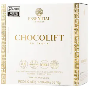 Chocolift Be Truth Essential Nutrition Box 480g 12 Barras de 40g