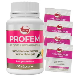 Profem Óleo De Prímula Vitafor 60 Cápsulas Ganhe Brinde