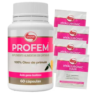 Profem Óleo De Prímula Vitafor 60 Cápsulas Ganhe Brinde