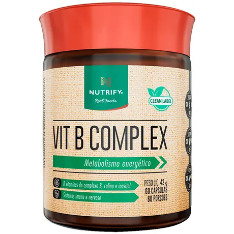 Vit B Complex Nutrify 60 Cápsulas
