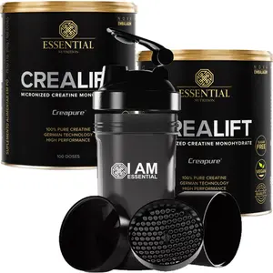 2 Crealift Essential Nutrition 300g Ganhe Presente