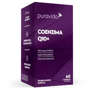 CoQ10+ 200mg Puravida 60 Cápsulas