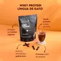Whey Protein Isolado Puravida 450g Sabor Chocolate Língua de Gato