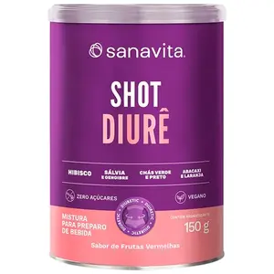 Shot Diurê Sanavita 150g Frutas Vermelhas