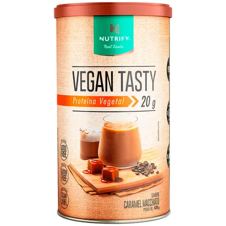 Vegan Tasty Nutrify Sabor Caramel Macchiato 420g