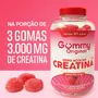 Creatina Zero Açúcar Gummy Original Morango 90 Gomas