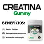 Kit 2 Creatina Gummy Sunflower 60 Gomas Maçã Verde