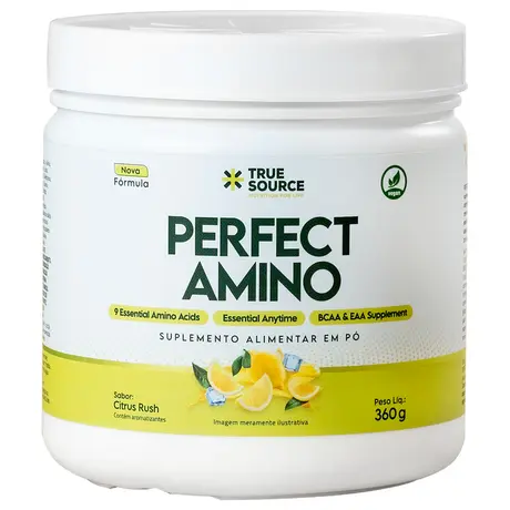 Perfect Amino True Source 360g Sabor Citrus Rush