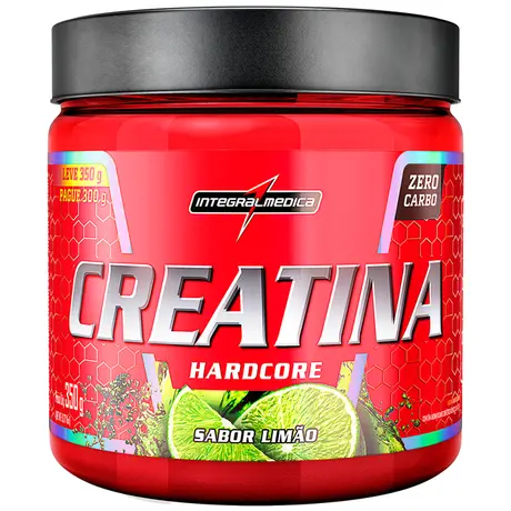 Creatina Integralmédica 350g Sabor Limão