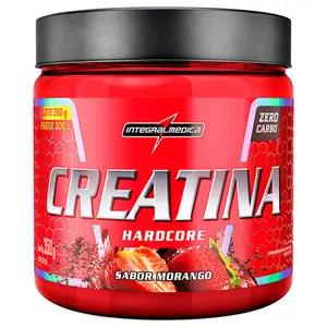 Creatina Integralmédica 350g Sabor Morango