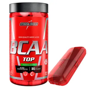 BCAA Top Integralmédica 120 Cápsulas Ganhe Brinde Exclusivo