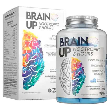 Brain UP Nootrópico True Source 60 Comprimidos