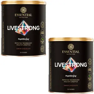 Kit 2 Livestrong Chocolate Essential Nutrition 237g