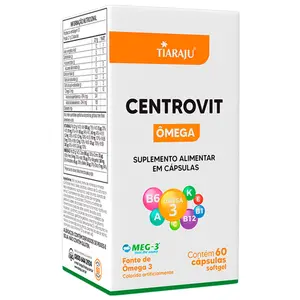 Centrovit Ômega Tiaraju 60 Cápsulas