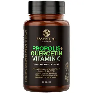 Própolis + Quercetina e Vitamina C Essential Nutrition 30 Cápsulas