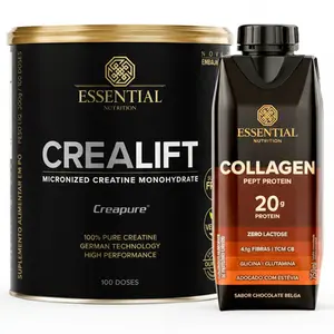 Crealift Creapure Essential Nutrition 300g Ganhe Collagen Pept