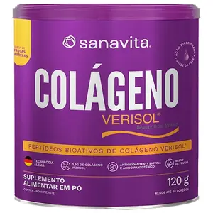 Colágeno Verisol Sanavita Frutas Amarelas 120g