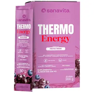 Thermo Energy Sanavita Frutas Roxas 20 Sticks de 10g