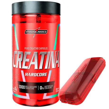 Creatina Integralmédica 120 Cápsulas Ganhe Brinde