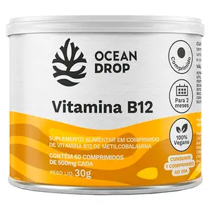Vitamina B12 Ocean Drop 60 Comprimidos