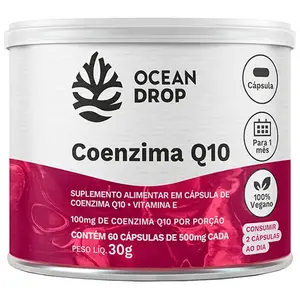 Coq10 Ocean Drop 100mg 60 Cápsulas