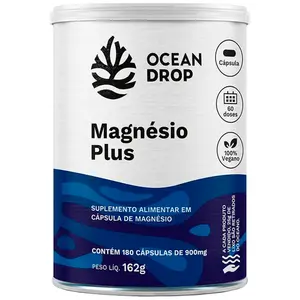 Magnésio Plus Ocean Drop 180 Cápsulas