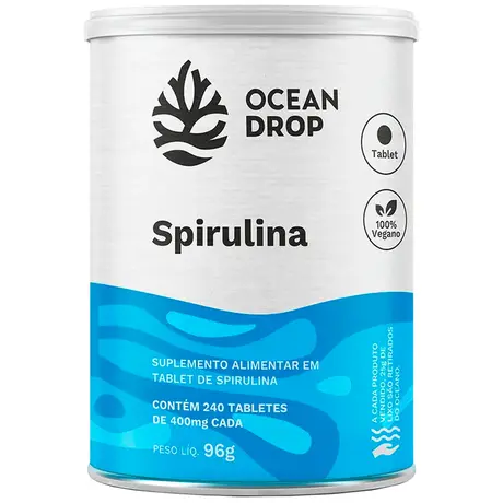 Spirulina Ocean Drop 240 Tabletes