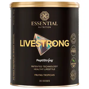 Livestrong PeptiStrong Frutas Tropicais Essential Nutrition 180g