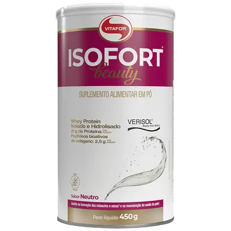 Isofort Beauty Vitafor Sabor Neutro 450g