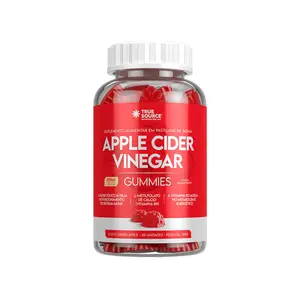 Vinagre de Maçã True Source 30 Gomas Sabor Maçã Verde