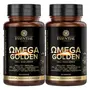 Kit 2 Ômega Golden Essential Nutrition 60 Cápsulas