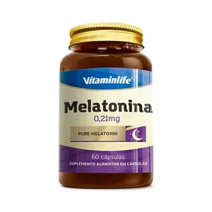 Melatonina Vitaminlife 60 Cápsulas