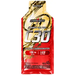 Energy Gel Vo2 C30 Integralmedica Sachê 45g Banana