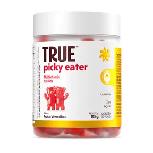 Multivitamínico Picky Eater True Source 30 Gomas Sabor Frutas Vermelhas