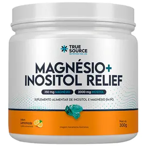 Magnésio Inositol Relief True Source Sabor Lemonade 300g
